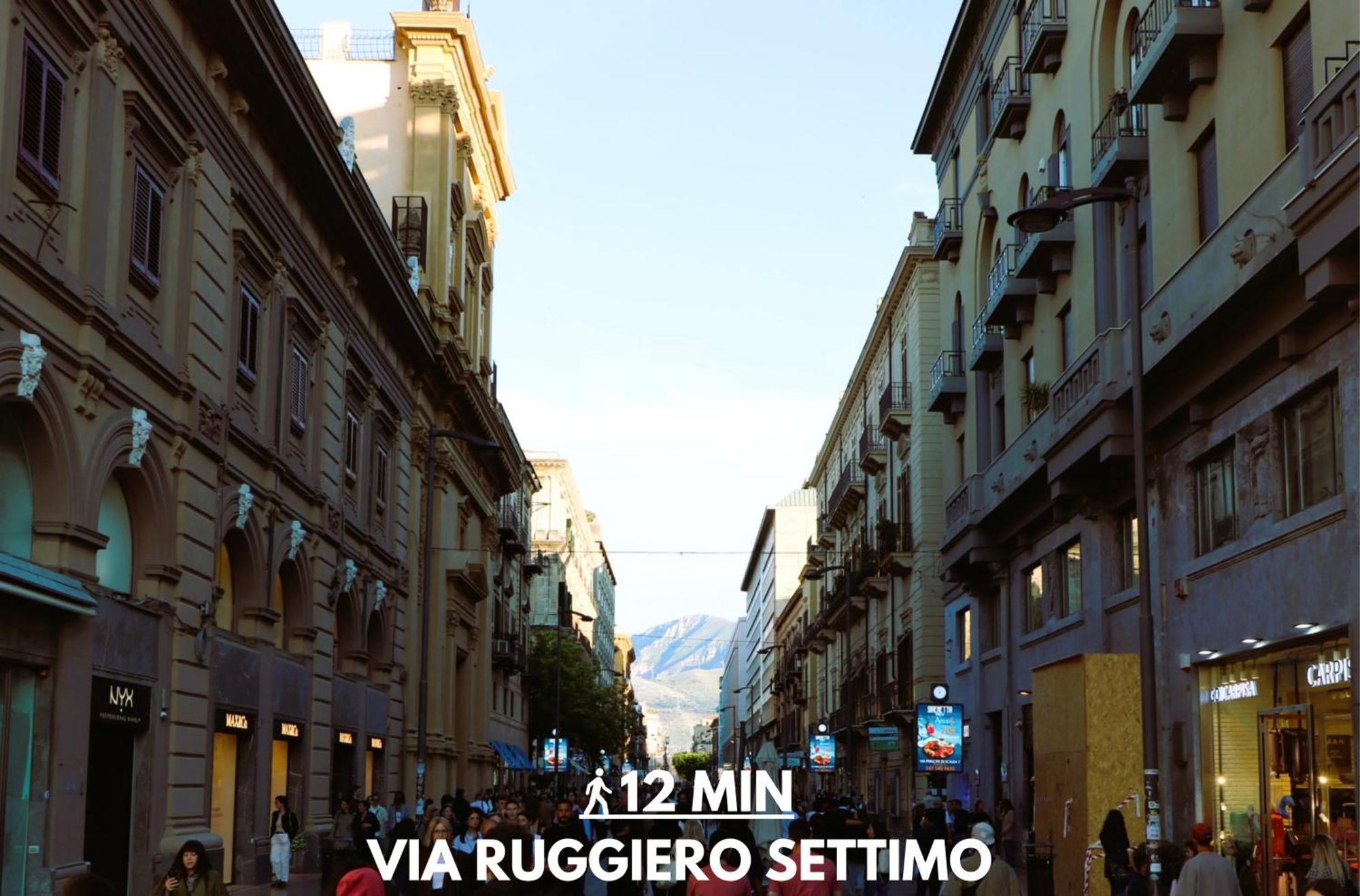 Ferienwohnung Area 52 Storia Ed Eleganza Vicino Ai Teatri Palermo Exterior foto