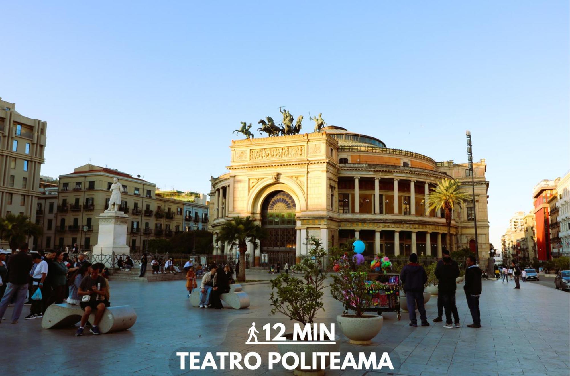 Ferienwohnung Area 52 Storia Ed Eleganza Vicino Ai Teatri Palermo Exterior foto